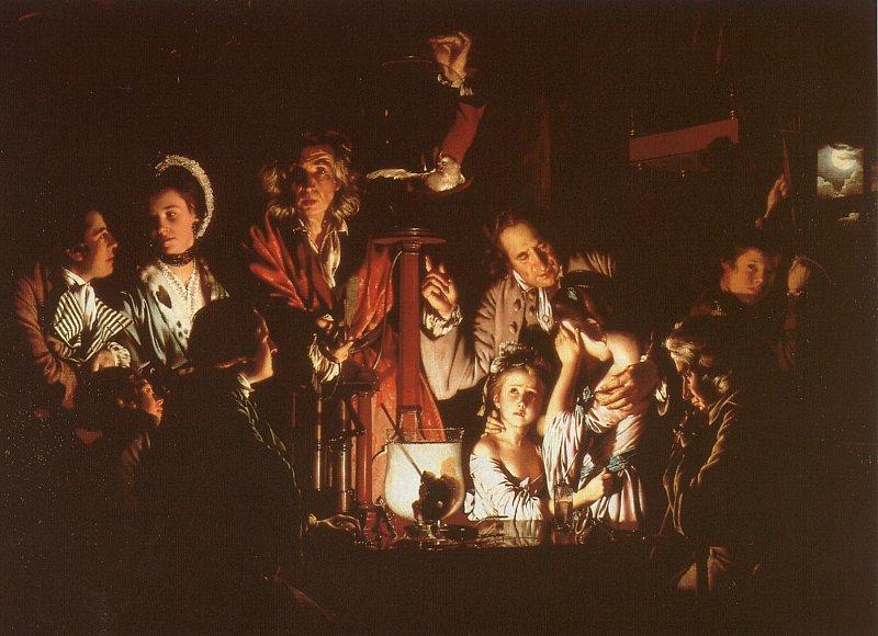 Joseph Wright Experiment with the Air-Pump oil painting image